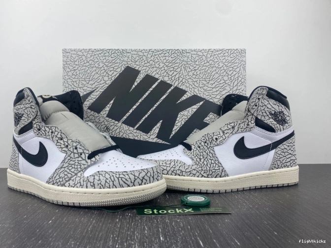 1 White Cement High Jordan DZ5485-052 OG Air 1020